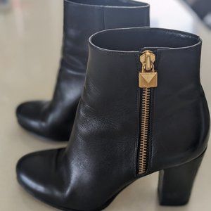 Michael Kors Black Leather Boots